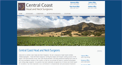Desktop Screenshot of centralcoastent.com